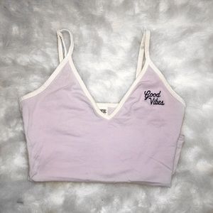 Victoria Secret Pink Good Vibes bodysuit